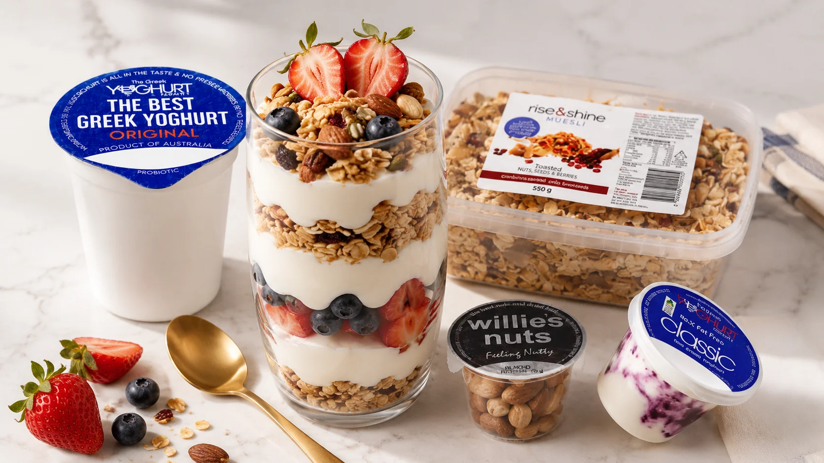Greek Yoghurt Parfait